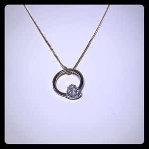 Swarovski heart necklace